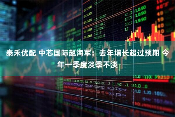 泰禾优配 中芯国际赵海军：去年增长超过预期 今年一季度淡季不淡